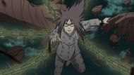 Karin using the Adamantine Attacking Chains in 'Naruto Shippuden' (Image via Studio Pierrot)